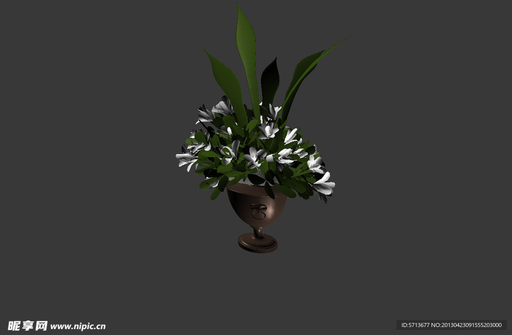 鲜花模型