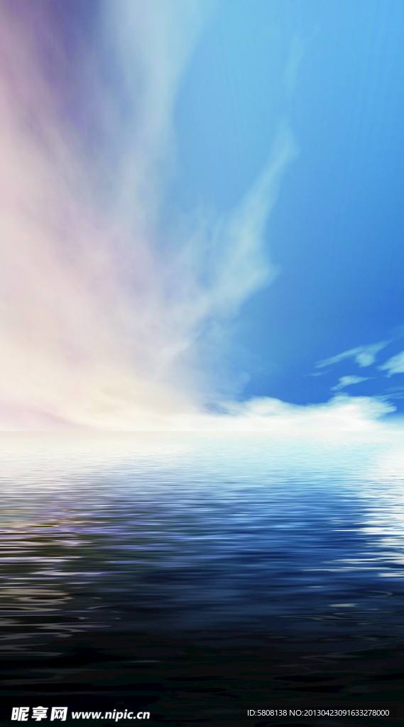天空与海平面