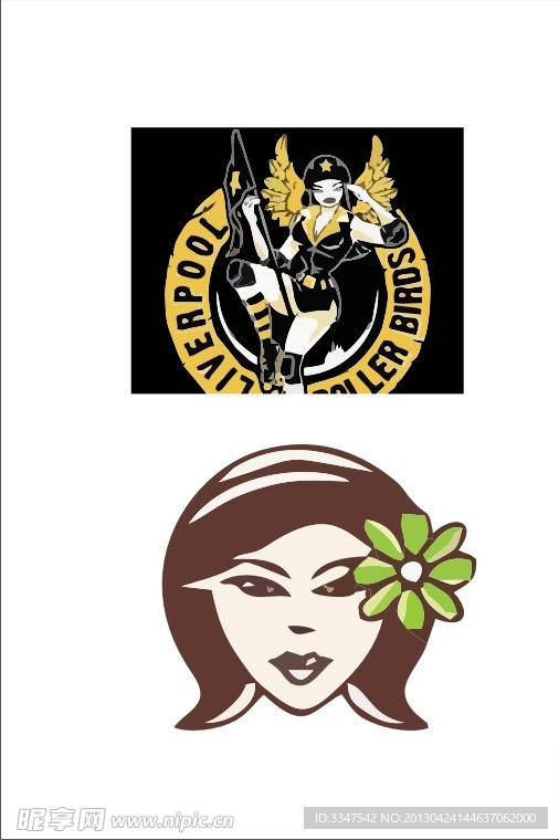 女人logo