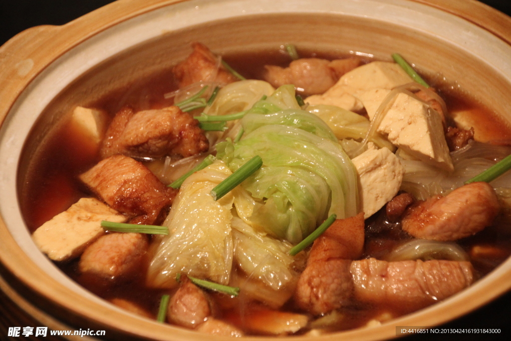 清平猪肉炖三美