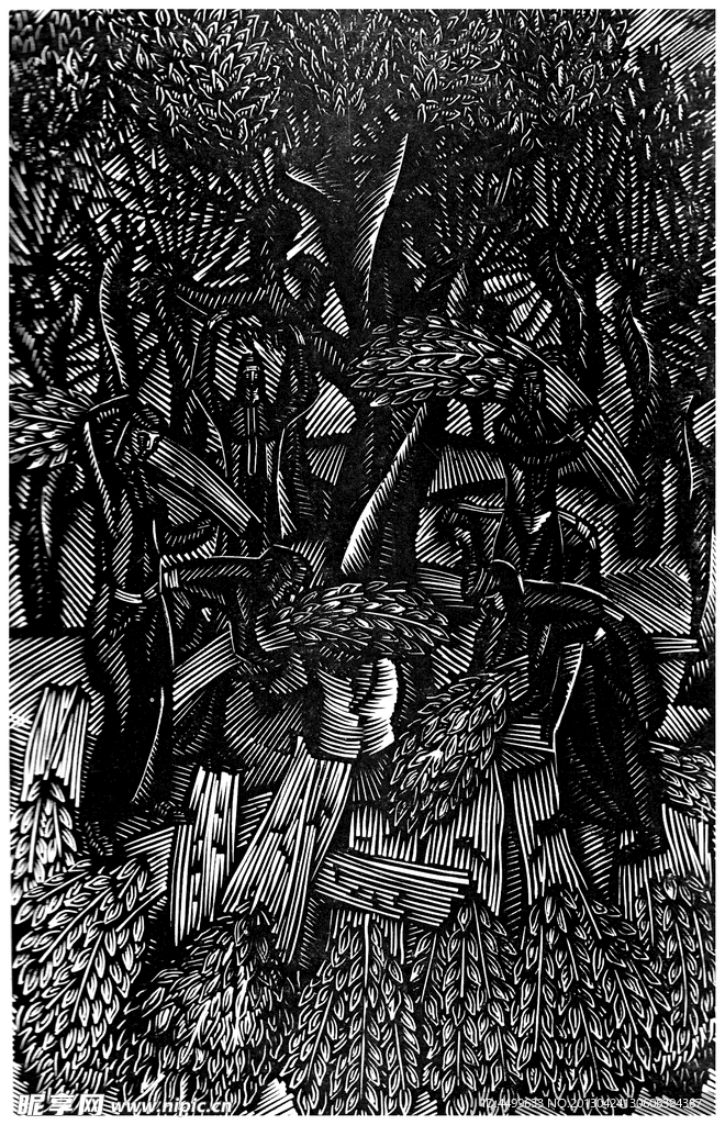 丰收版画