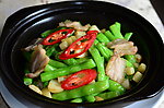 四季豆炒肉