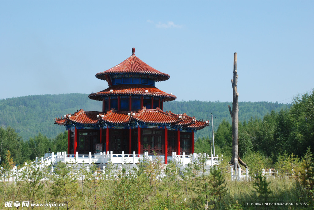 管护站建筑外景