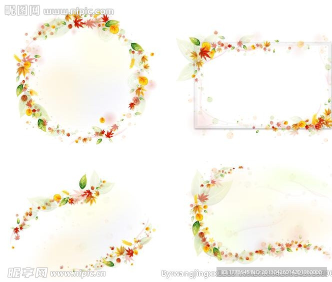 时尚花纹 梦幻花纹