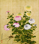 清 余稚 花鸟