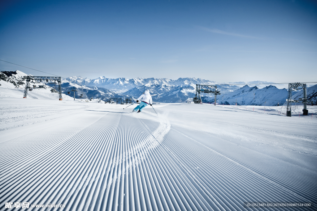 滑雪 滑雪场 雪山
