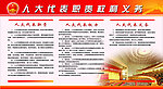 人大代表指责权利义务