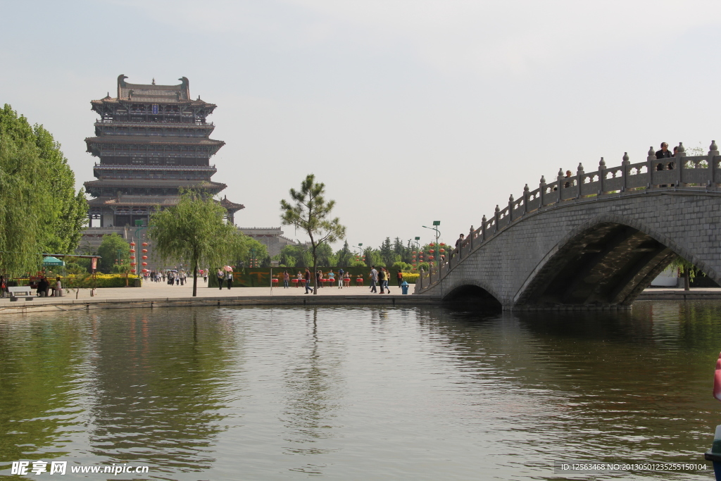 鹳雀楼远景