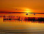 太湖夕阳
