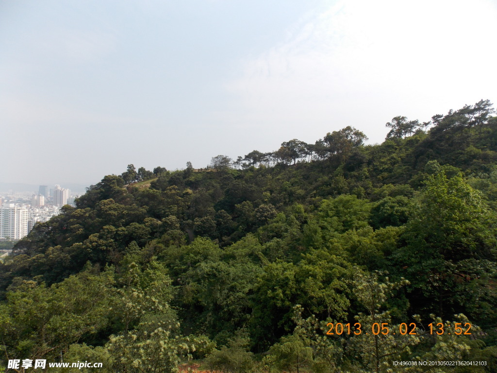 杨府山公园山顶