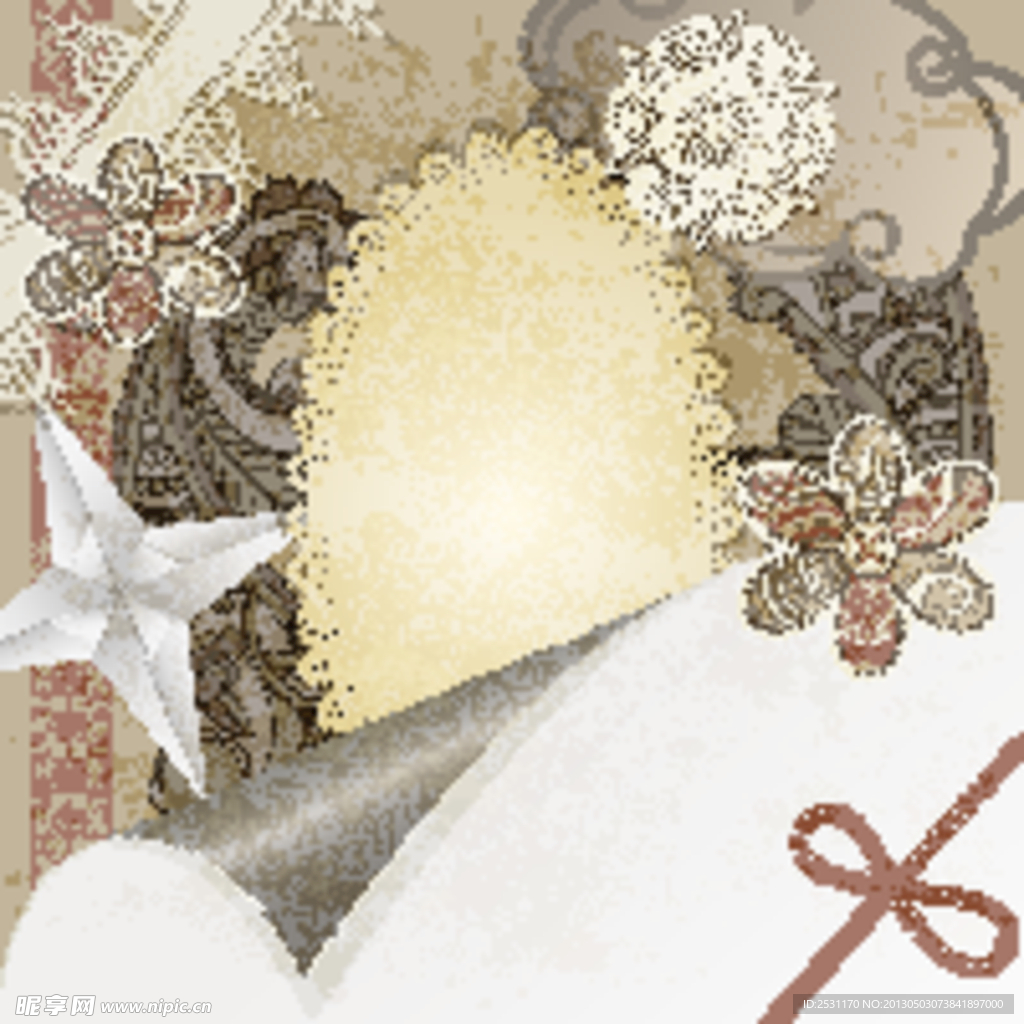 欧式花纹