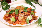 萝卜炒肉