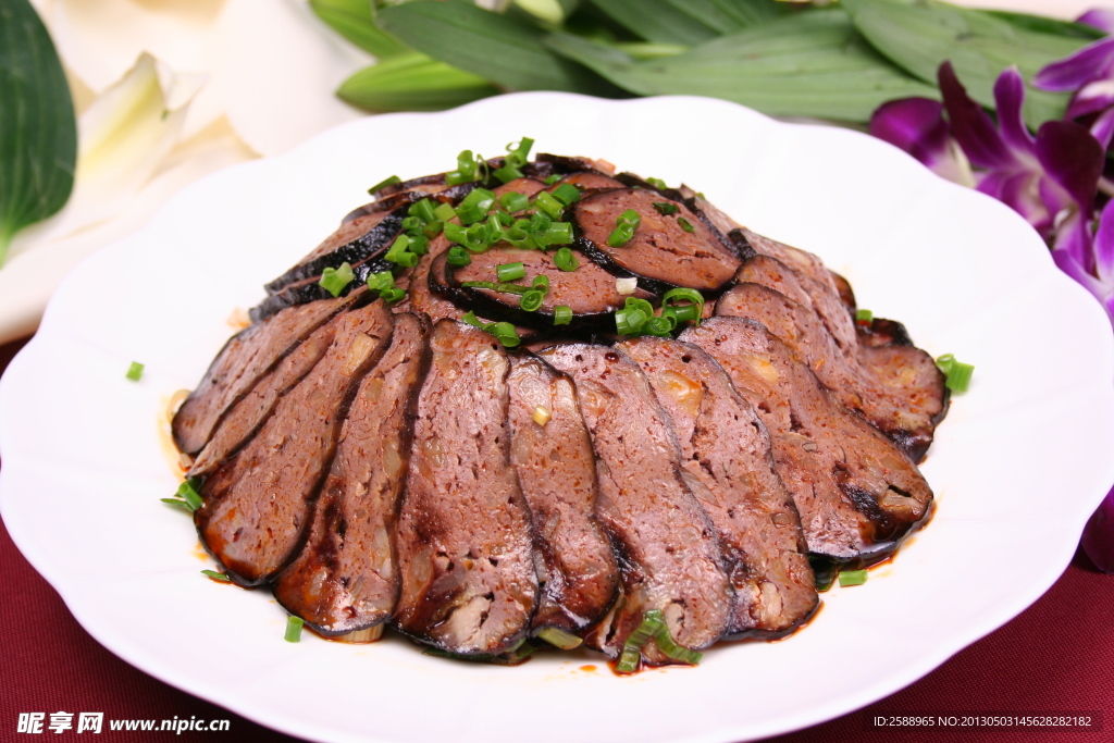 血肠猪肉