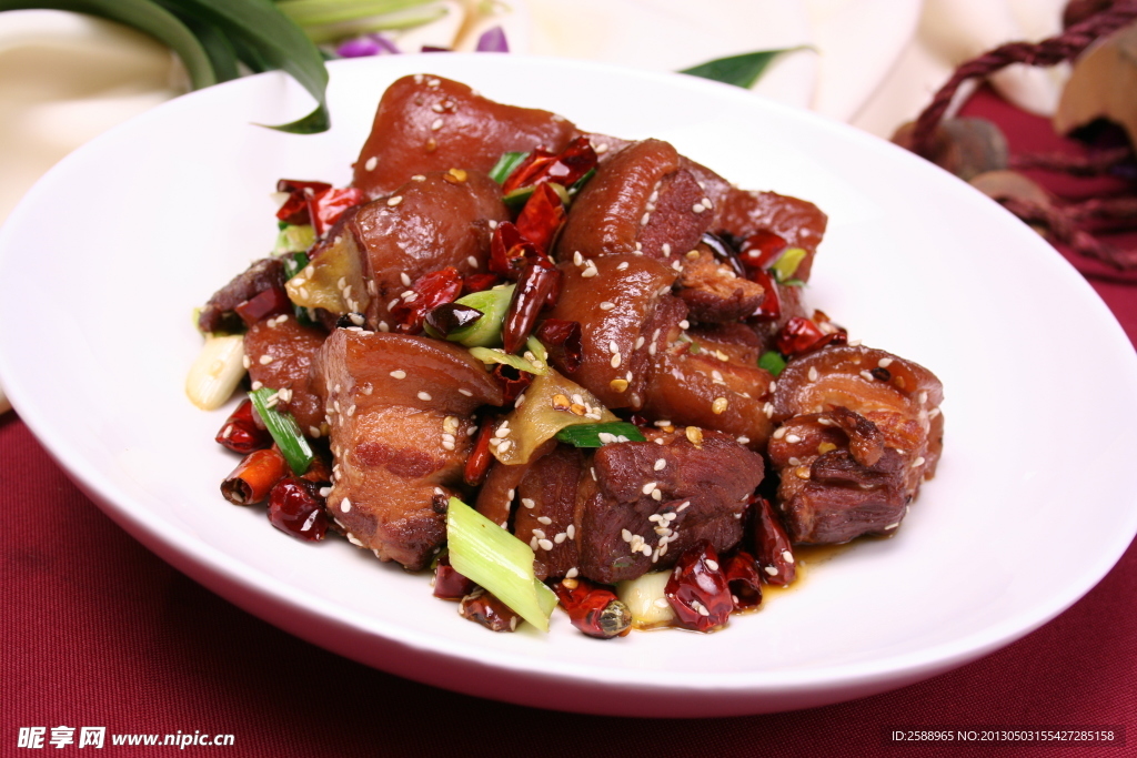 干煸红烧肉