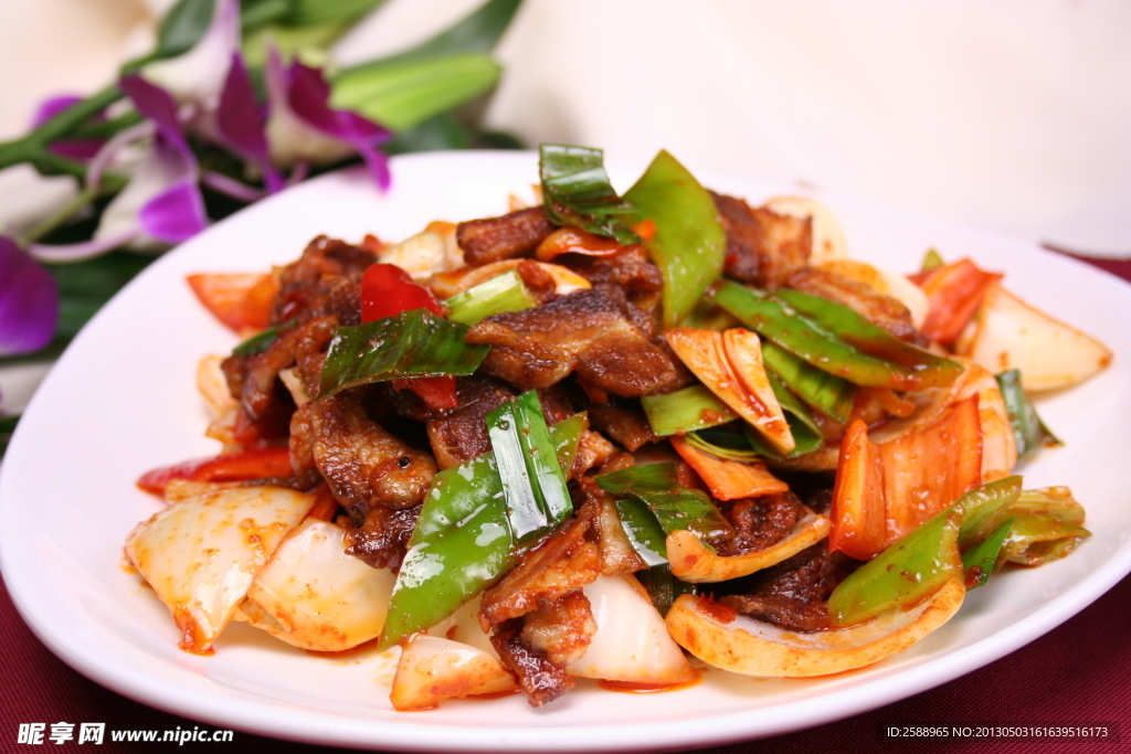 小炒月牙肉