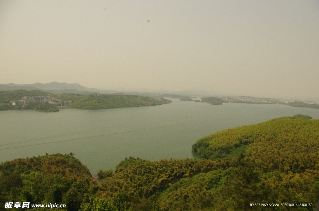 天目湖湖景