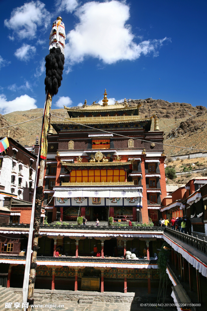 扎什伦布寺大殿