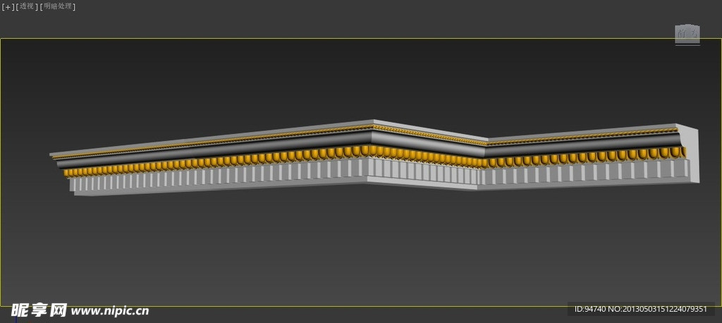 屋檐线3d模型