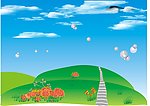 矢量动画插图
