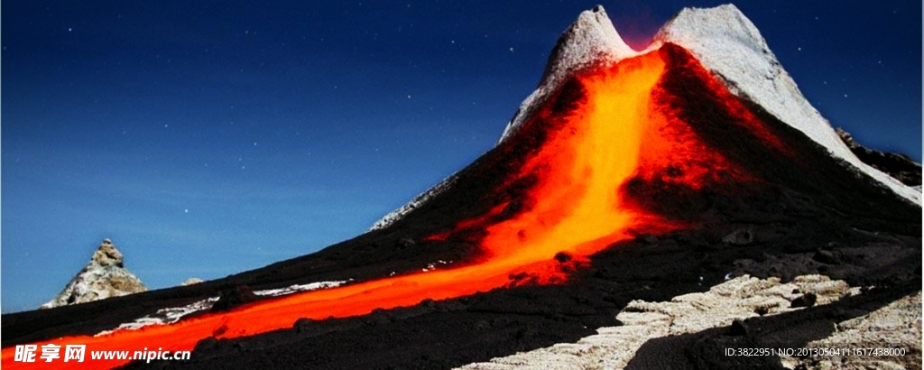 火山爆发