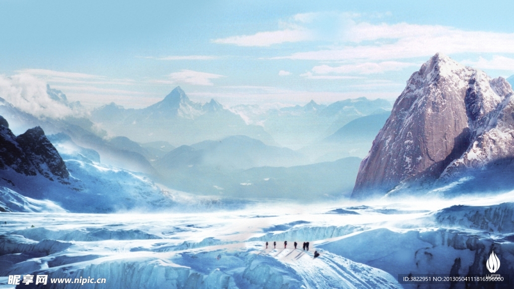 雪山风景