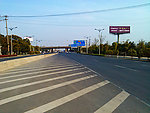 斑马线的道路