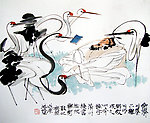 老者与鹅