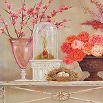 油画 插画花卉