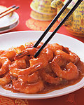 盘中虾仁
