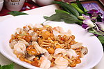 滑子蘑炒虾仁