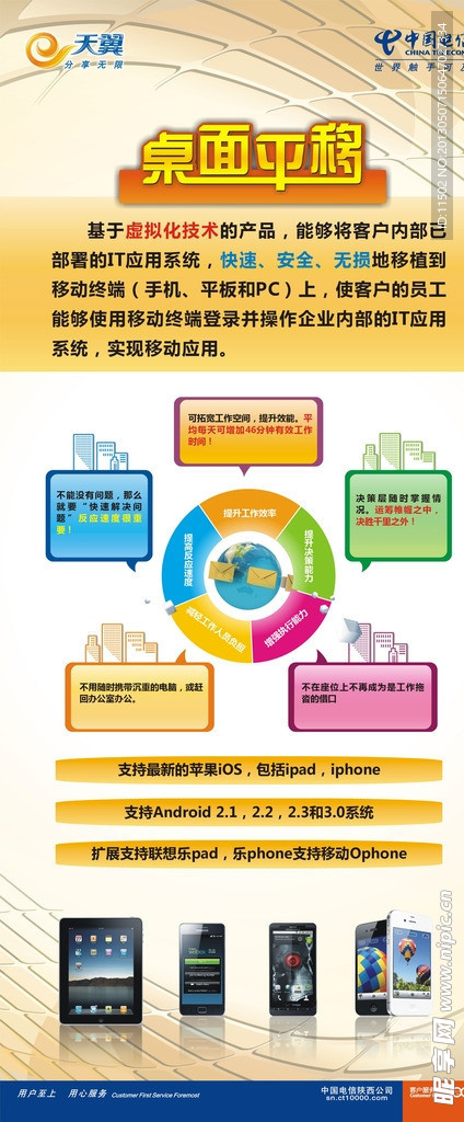 电信 展架