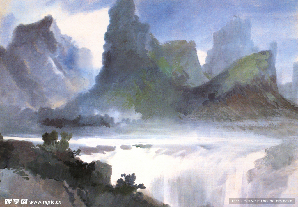 抽象风景