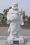 汉钟离石雕景观