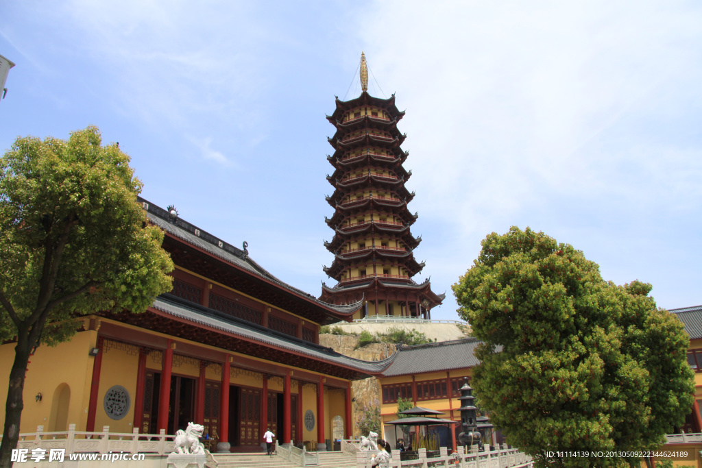 天竺塔及寺庙