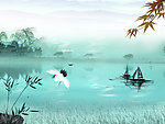水墨画