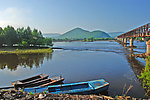 夏日馒头山和坝北风景
