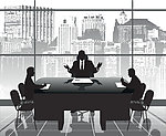 办公室商务人士