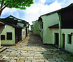 油画 民居