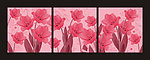 花无框画