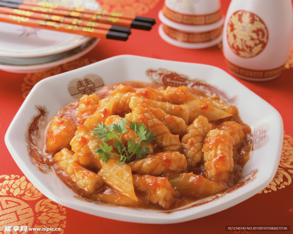 肉杂皮美食