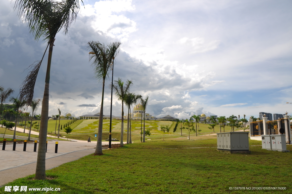 马来西来 皇宫 公园