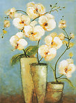 油画 插花花卉