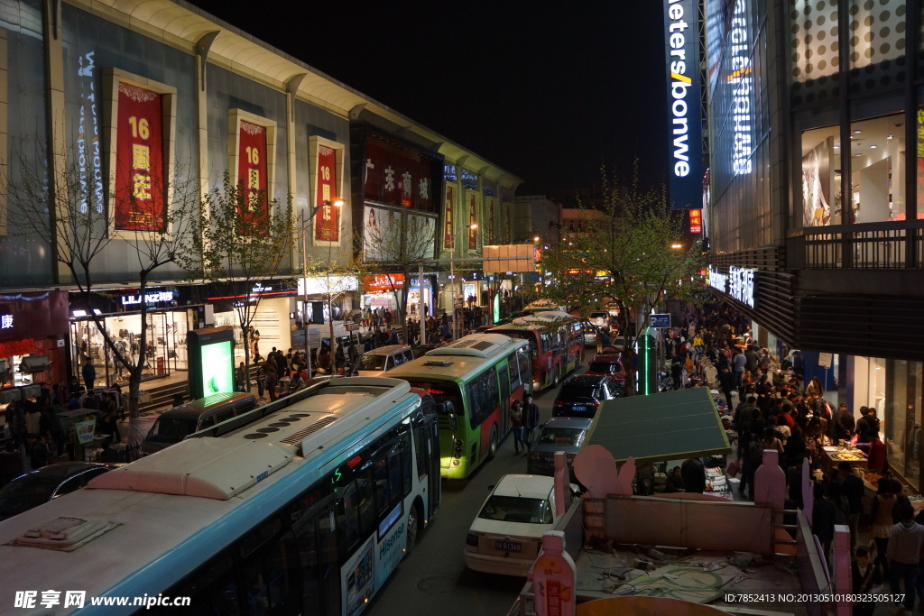 武汉司门口夜景图片