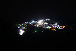 夜晚野外露营