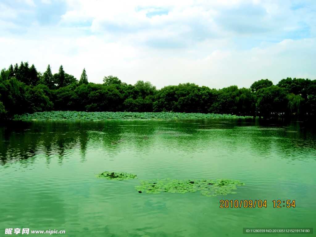 杭州西湖美景图