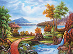 油画 田园风光