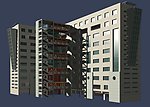 公共建筑高层模型
