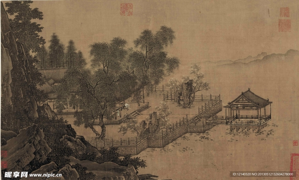 四景山水