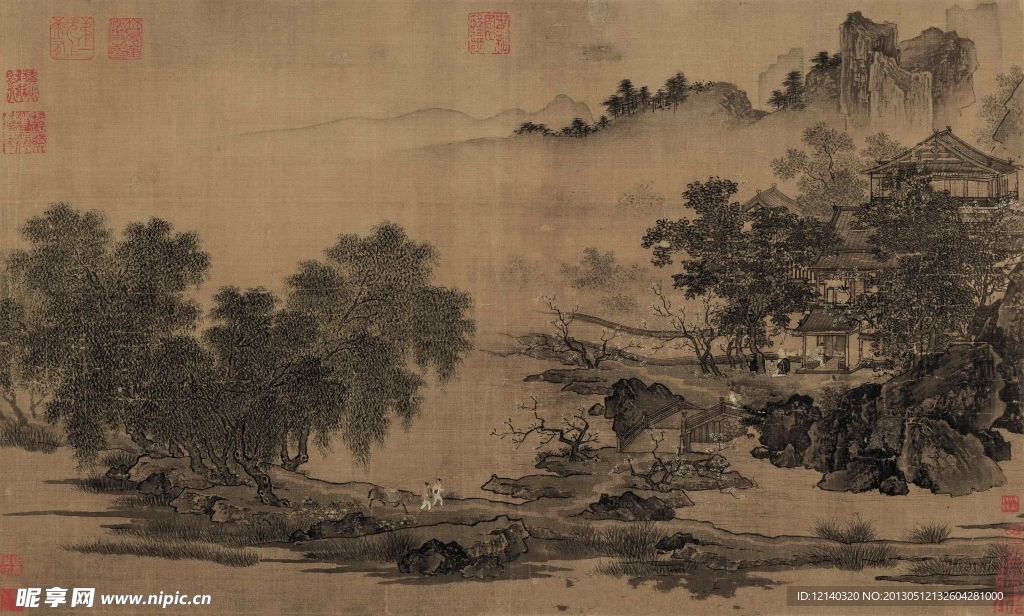 四景山水