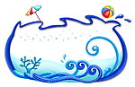 海浪模板